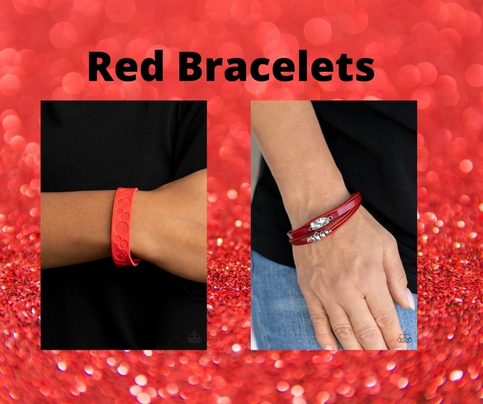 Paparazzi ♥ Nice GLOWING! - Red ♥ Bracelet – LisaAbercrombie