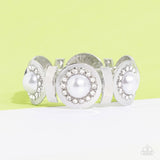 Summer Serenade - White Bracelet - Paparazzi Accessories