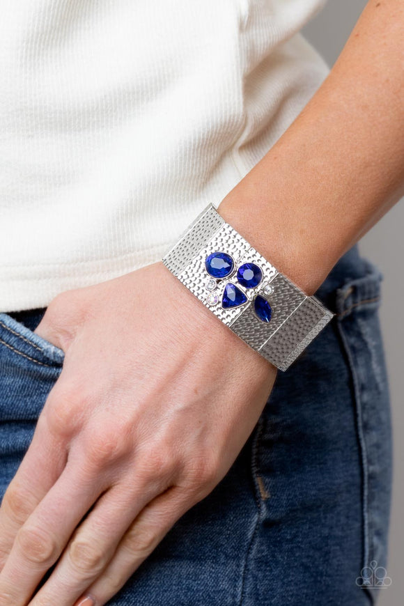 Flickering Fortune - Blue Bracelet – Paparazzi Accessories