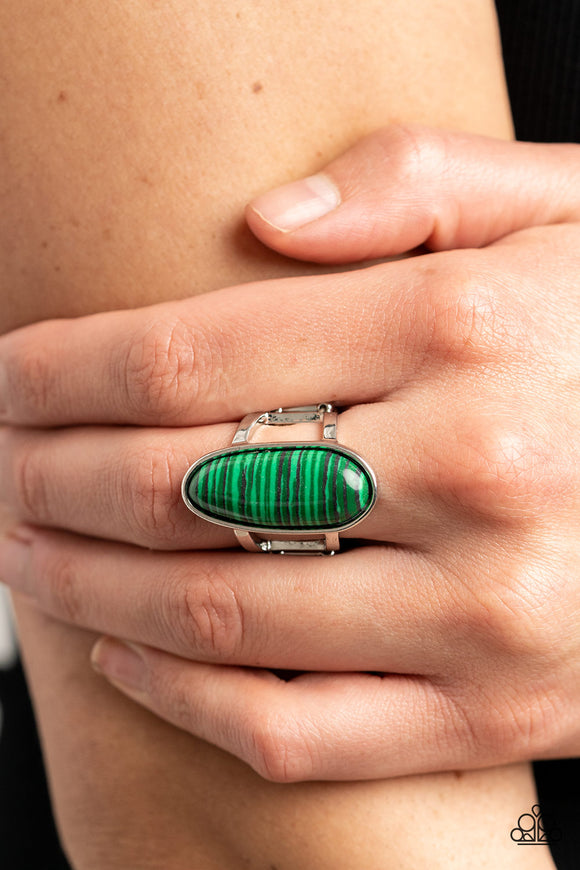 Eco Expression - Green Ring – Paparazzi Accessories