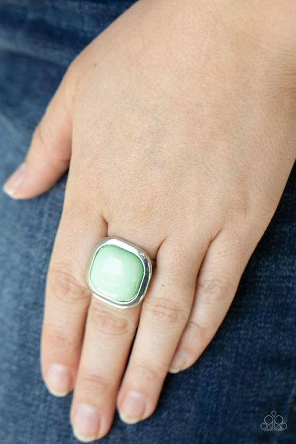 POP - ularity Contest- Green Ring – Paparazzi Accessories
