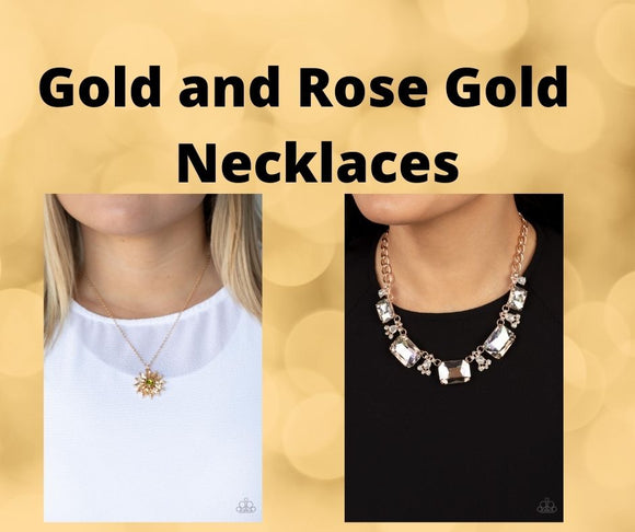 Gold/Rose Gold Necklaces