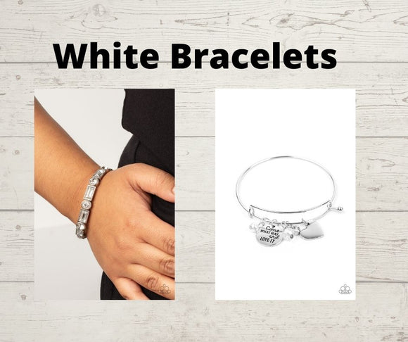White Bracelets