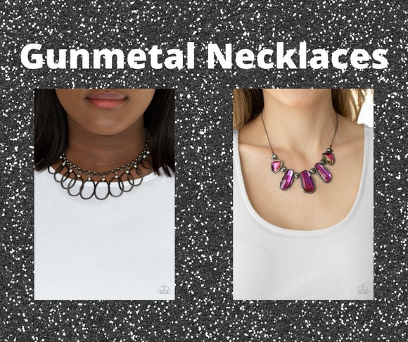Gunmetal Necklaces