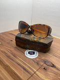 Montana West Leather Wrap Sunglasses