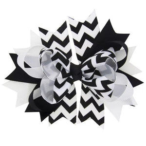 Chevron Double Style Hairbow