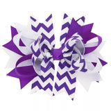 Chevron Double Style Hairbow