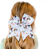 Christmas Ponytail Bow