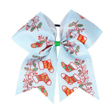 Christmas Ponytail Bow