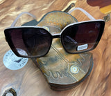 Square Frame Bling Sunglasses