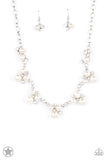 Toast To Perfection - White Pearl Blockbuster Necklace – Paparazzi Accessories