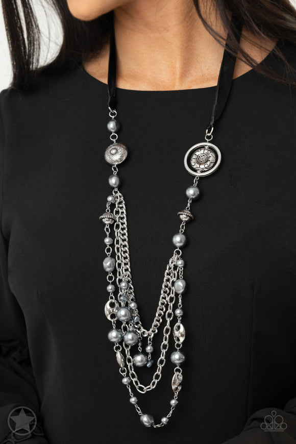 All The Trimmings - Black Pearl Necklace – Paparazzi Accessories