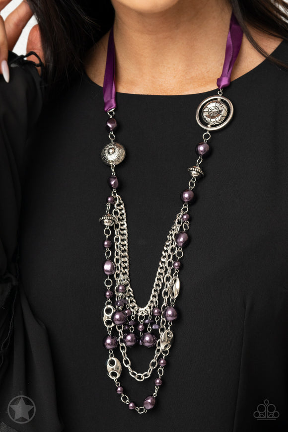 All The Trimmings - Purple Necklace – Paparazzi Accessories