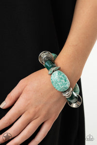 Glaze of Glory - Blue Blockbuster Bracelet – Paparazzi Accessories