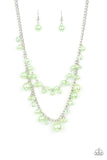 Blissfully Bridesmaid - Green Necklace – Paparazzi Accessories