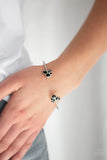 Going For Glitter - Black Bracelet – Paparazzi Accessories