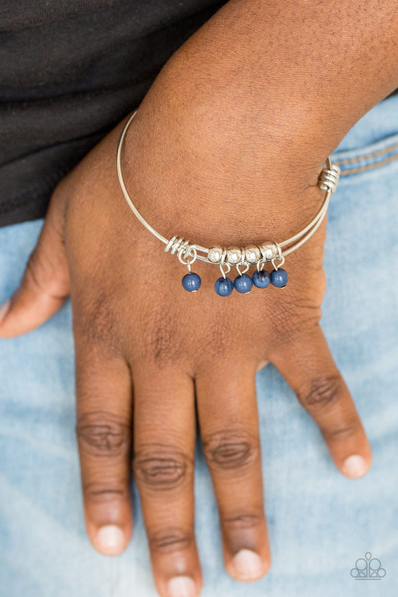 All Roads Lead To ROAM - Blue Bracelet – Paparazzi Accessories