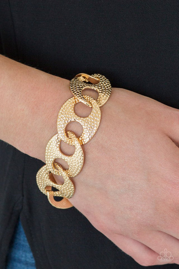 Casual Connoisseur - Gold Bracelet – Paparazzi Accessories