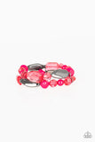 Rockin Rock Candy - Pink Bracelet – Paparazzi Accessories