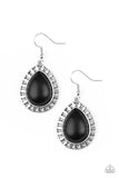 Sahara Serenity - Black Earrings – Paparazzi Accessories