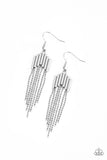 Radically Retro - Silver Earrings – Paparazzi Accessories