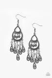 Eastern Excursion - Silver  Earrings – Paparazzi Accessories