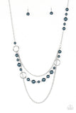 Party Dress Princess - Blue Necklace – Paparazzi Accessories