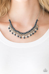 A Touch of CLASSY - Blue Necklace – Paparazzi Accessories