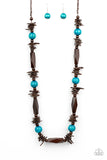 Cozumel Coast - Blue Necklace – Paparazzi Accessories