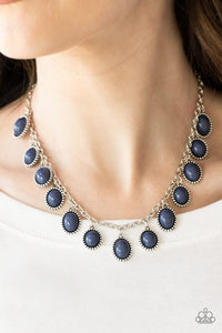 Make Some ROAM! - Blue  Necklace – Paparazzi Accessories