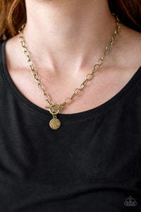 Sorority Sisters - Brass Necklace – Paparazzi Accessories