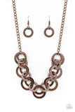 Treasure Tease - Copper Necklace – Paparazzi Accessories