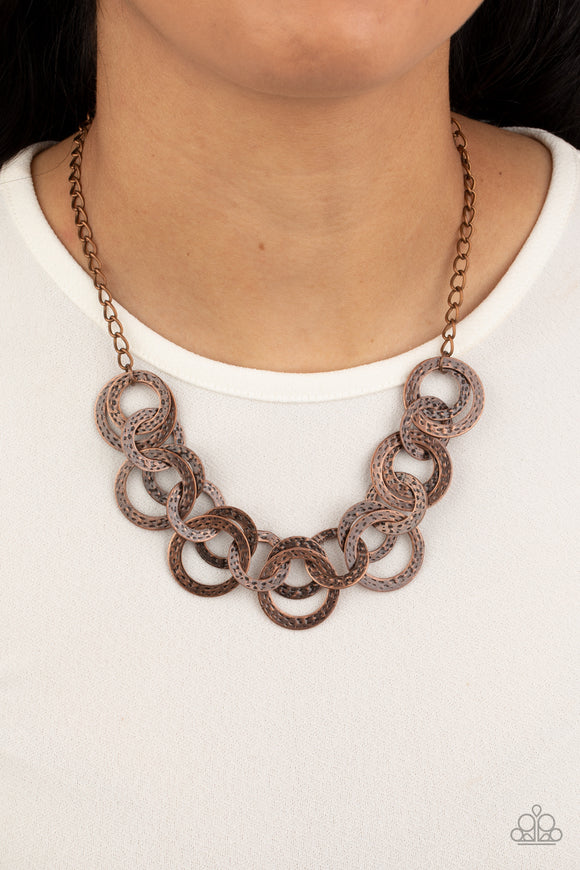 Treasure Tease - Copper Necklace – Paparazzi Accessories