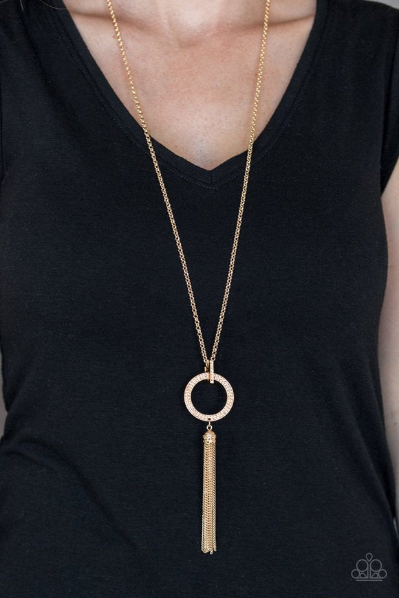 Straight To The Top - Gold Necklace – Paparazzi Accessories
