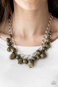 Gorgeously Globetrotter - Green Necklace – Paparazzi Accessories 