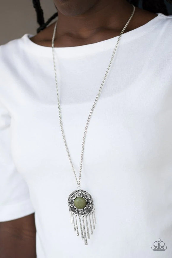 Bon VOYAGER - Green Necklace – Paparazzi Accessories