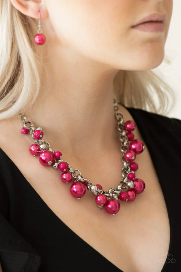 The Upstater - Pink Necklace – Paparazzi Accessories