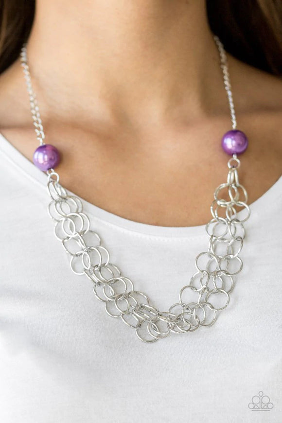 Daring Diva - Purple Necklace – Paparazzi Accessories   