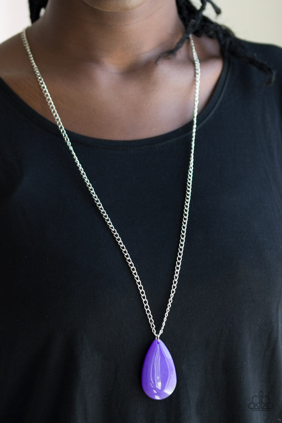 So Pop-YOU-lar - Purple Necklace – Paparazzi Accessories