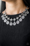 Walk The Plank - Silver Necklace – Paparazzi Accessories