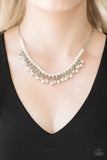 A Touch of CLASSY - White Necklace – Paparazzi Accessories