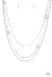 Pretty Pop-tastic! - White Necklace – Paparazzi Accessories