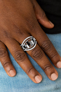 Treasure Chest Charm - Black Ring – Paparazzi Accessories