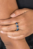 More Or PRICELESS - Blue Ring – Paparazzi Accessories