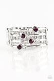 Sparkle Showdown - Purple Ring – Paparazzi Accessories