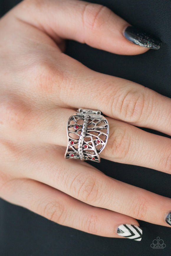 Stage Struck  - Red Ring – Paparazzi Accessories