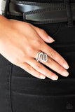 Make Waves - White Ring – Paparazzi Accessories