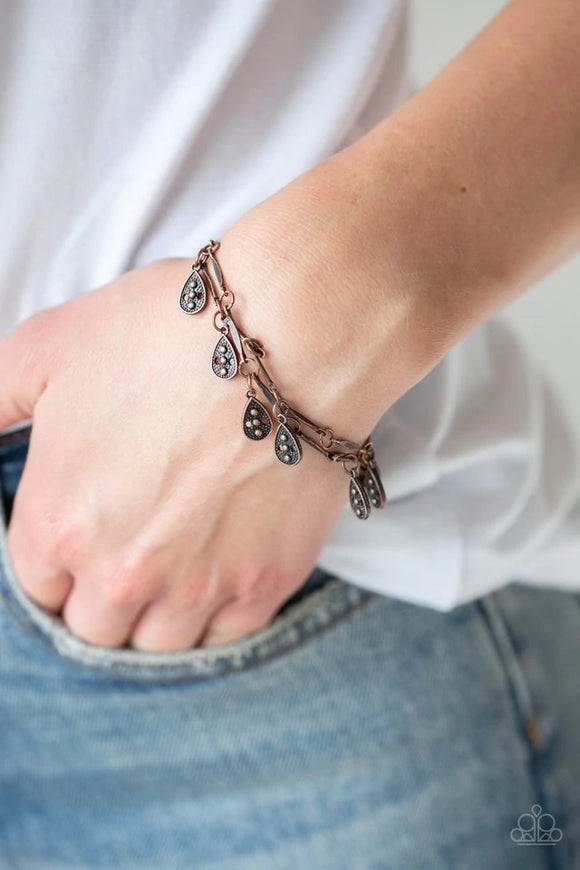 Gypsy Glee - Copper Bracelet – Paparazzi Accessories