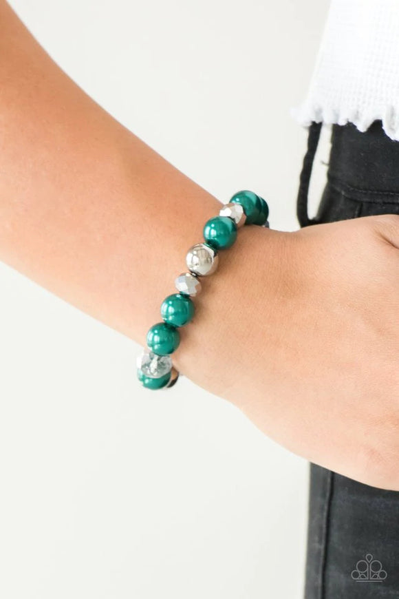 Very VIP - Green Bracelet – Paparazzi Accessories