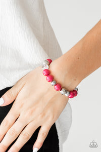 Very VIP - Pink Bracelet – Paparazzi Accessories